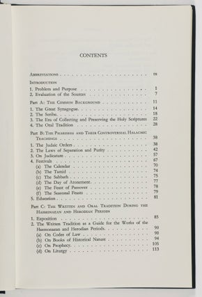 The Pharisees and the Teacher of Nazareth; a Study of Their Background, Their Halachic and Midrashic Teachings, the Similarities and Differences.The Pharisees and the Teacher of Nazareth; a Study of Their Background, Their Halachic and Midrashic Teachings, the Similarities and Differences.