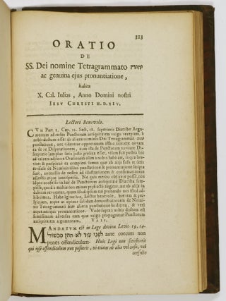 Sod ha-nikud ha-nigleh: Hoc est, Arcanum punctationis revelatum (The Secret of the Vowel Points Revealed)