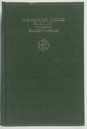 Item #53324 Nag Hammadi Codices XI, XII, XIII (The Coptic Gnostic Library). Charles W. Hedrick,...