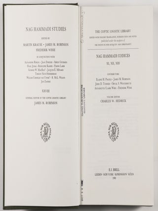 Nag Hammadi Codices XI, XII, XIII (The Coptic Gnostic Library)
