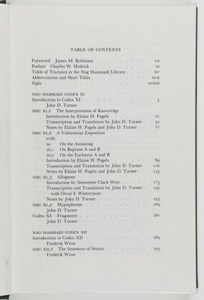 Nag Hammadi Codices XI, XII, XIII (The Coptic Gnostic Library)