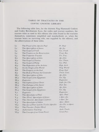 Nag Hammadi Codices XI, XII, XIII (The Coptic Gnostic Library)