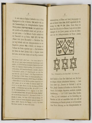 Die Kabbalah. Einführung in die jüdische Mystik und Geheimwissenschaft (The Kabbalah. Introduction into the Jewish Mystic and Secret Sciences)