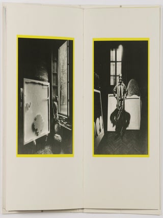 Four Collages with Color Concetto Spaziale Serigraphs