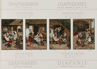 Catalogue of Diaphanies. A Substitute for Stained Glass/ Musterbuch über Diaphanien. Kunstvolle Fenster-Decoration. Glasmalerei/ Album Illustré de Diaphanies. Remplaçant Parfaitement la Peinture sur Verre/ Catalogo di Diafanie. Sostituuenti a Perfezione i Vetri Dipinti