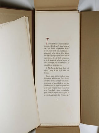 A Preface and Four Seasons; A Suite of Five Lithographs [5 SIGNED LITHOGRAPHS & ONE SIGNED GOUACHE. COLOPHON SIGNED BY LEVEE AND SHAW]