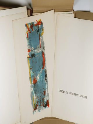 A Preface and Four Seasons; A Suite of Five Lithographs [5 SIGNED LITHOGRAPHS & ONE SIGNED GOUACHE. COLOPHON SIGNED BY LEVEE AND SHAW]