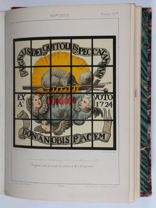 Histoire De La Peinture Sur Verre En Europe Et Particulièrement En Begique (History of Glass Painting in Europe and Particularly in Belgium) 2 Vols. in 1