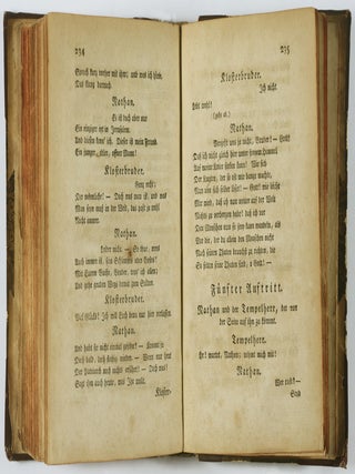 Nathan der Weise. Ein dramatische Gedicht, in fünf aufzügen (Nathan the Wise. A Dramatic Poem, in Five Acts)