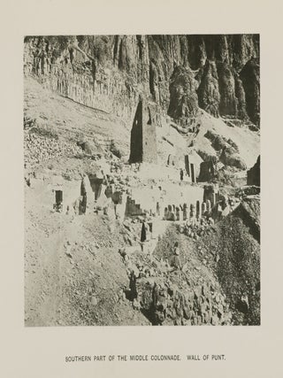The Temple of Deir el Bahari: Its Plan, Its Founders, and Its First Explorers... Twelfth Memoir of the Egypt Exploration Fund