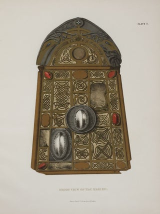 Five Chromo-Lithographic Drawings, representing an Irish Ecclesiastical Bell: which is supposed to have belonged to Saint Patrick And The Several Sides Of The Jewelled Shrine. In Which It Is Preserved; Accompanied by A Historical & Illustrative Description