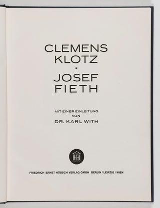Clemens Klotz - Josef Fieth