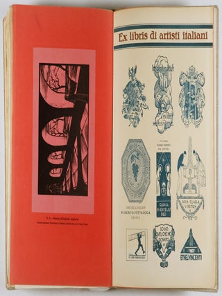 CONGEDO. Kilografie-Acqueforti- Acquarelli-Tricromie-Litografie-Pitture A Olio-Ex-Libris-Elemeti Decorativi-Bianco E Nero-Partecipazioni, ecc. [110 ORIGINAL WOODCUTS & 180 ORIGINAL LITHOGRAPHS]