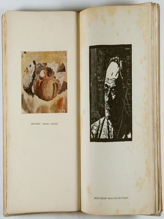 CONGEDO. Kilografie-Acqueforti- Acquarelli-Tricromie-Litografie-Pitture A Olio-Ex-Libris-Elemeti Decorativi-Bianco E Nero-Partecipazioni, ecc. [110 ORIGINAL WOODCUTS & 180 ORIGINAL LITHOGRAPHS]