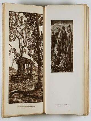 CONGEDO. Kilografie-Acqueforti- Acquarelli-Tricromie-Litografie-Pitture A Olio-Ex-Libris-Elemeti Decorativi-Bianco E Nero-Partecipazioni, ecc. [110 ORIGINAL WOODCUTS & 180 ORIGINAL LITHOGRAPHS]