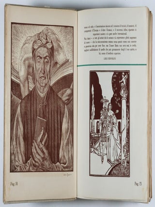 CONGEDO. Kilografie-Acqueforti- Acquarelli-Tricromie-Litografie-Pitture A Olio-Ex-Libris-Elemeti Decorativi-Bianco E Nero-Partecipazioni, ecc. [110 ORIGINAL WOODCUTS & 180 ORIGINAL LITHOGRAPHS]