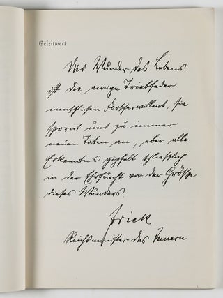 Amtlicher Führer durch die Ausstellung Das Wunder des Lebens. Ausstellung am Kaiserdamm (Official Guide to the Exhibition "The Wonder of Life." Exhibition at the Kaiserdamm)