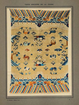 Tapis Anciens De La Chine (Antique Carpets From China. Henri Ernst.