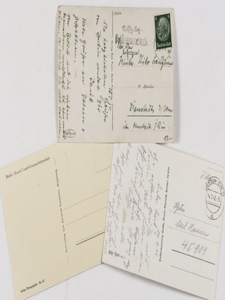 Seven Photo-Postcards Depicting Bauhaus Architecture