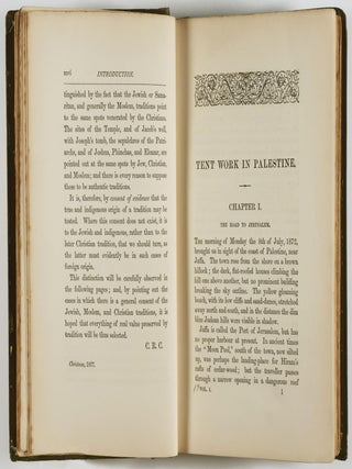 Tent Work in Palestine: A Record of Discovery and Adventure. 2 Vols.