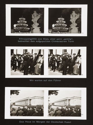 Item #54455 Tag der deutschen Kunst (Day of German Art). Albert Burckhard Müller, Heinrich...