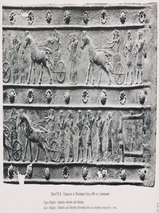 Bronze Reliefs From The Gates of Shalmaneser King Of Assyria B.C. 860-825