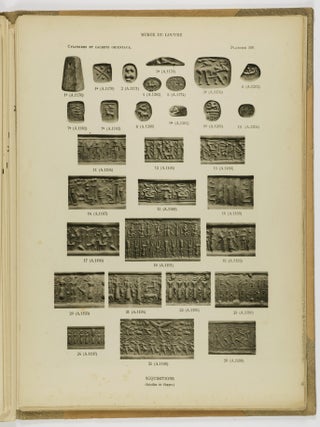 Catalogue Des Cylindres Cachets Et Pierres Grav&eacute;es De Style Oriental. (Cylinder Catalogue. Oriental Style Stamps and Engraved Stones) 2 Vols.