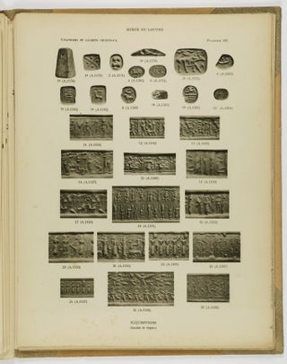 Catalogue Des Cylindres Cachets Et Pierres Gravées De Style Oriental. (Cylinder Catalogue. Oriental Style Stamps and Engraved Stones) 2 Vols.