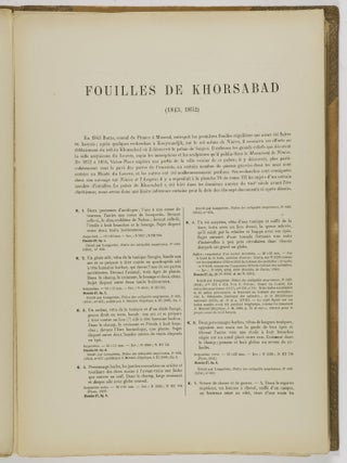 Catalogue Des Cylindres Cachets Et Pierres Grav&eacute;es De Style Oriental. (Cylinder Catalogue. Oriental Style Stamps and Engraved Stones) 2 Vols.