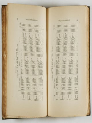 Elements of the Jewish and Muhammadan Calendars