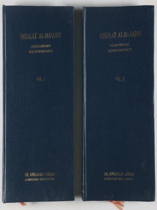 Mishkat Al-Masabih. English Translation with Explanatory Notes. 2 Vols.