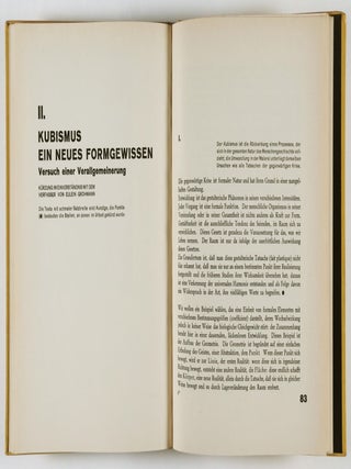 Albert Gleizes Kubismus. Bauhausbücher 13