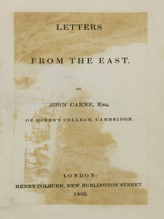 Letters From The East