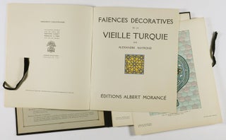 Faiences Décoratives de la Vieille Turquie (Decorative Pottery of Old Turkey)
