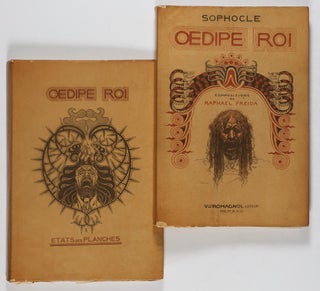 Item #54897 Oedipe Roi (Oedipus Rex) [TWO VOLUME DELUXE EDITION, COPY PRINTED FOR GEORGE...