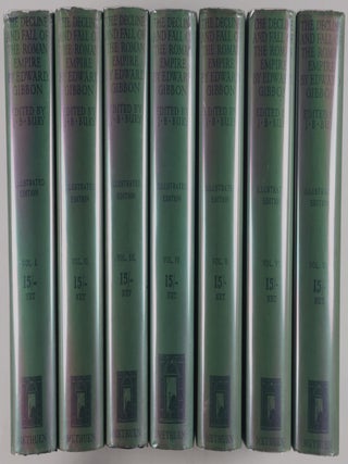 Item #54918 The History of the Decline and Fall of the Roman Empire. Complete in 7 Volumes. Intro...