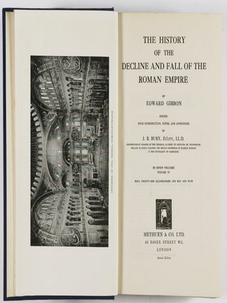 The History of the Decline and Fall of the Roman Empire. Complete in 7 Volumes