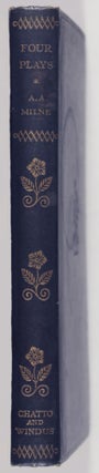 Item #54932 Four Plays [PRESENTATIONAL COPY WITH AN ORIGINAL MANUSCRIPT POEM, DEDICATED TO...