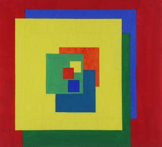 23 Original Tempera on Paper for the Abstract Animation Film "Quadrate / Squares"