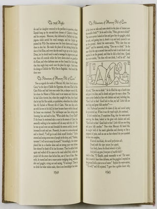 The Book of The Thousand Nights and a Night. A Plain and Literal Translation of the Arabian Nights Entertainments Made and Annotated by Richard F. Burton, Decorated with Illustrations by Valenti Angelo (Complete in 6 Vols).
