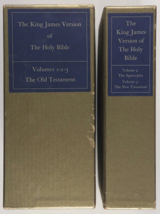 Item #55022 The King James Version of The Holy Bible: Containing the Old and the New Testaments...