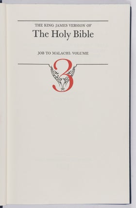 The King James Version of The Holy Bible: Containing the Old and the New Testaments Together with the Apocrypha Translated out of the Original Tongues in the Year 1611