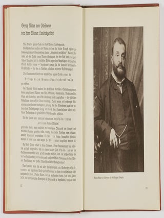 Georg Ritter von Schönerer. Der Vater des politischen Antisemitismus (Georg Ritter von Schönerer. Father of Political Anti-Semitism)