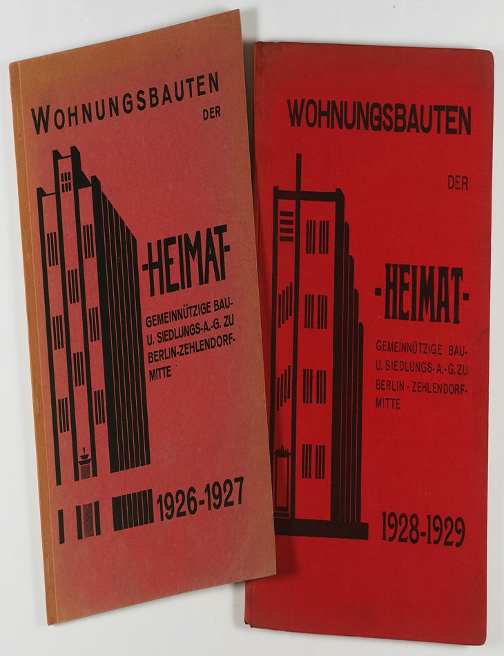 Item #55064 Wohnungsbauten der Heimat (Residential Buildings of the Homeland) 1926-1927 & 1928-1929. 2 Vols. [ALL PUBLISHED]. n/a.