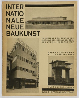 Item #55076 Internationale Neue Baukunst. Die Baubücher; Band II (New International...