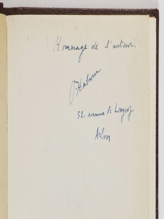 Les Triangles Rouges (The Red Triangles) [INSCRIBED BY AUTHOR OMER HABARU]