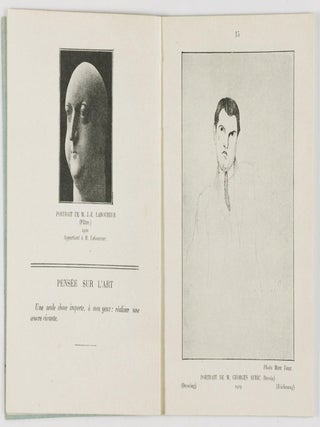 Chana Orloff. Trente reproductiones et documentaires et d'un portrait de l'artiste grav&eacute; sur bois par G. Aubert (Thirty reproductions and documentaries and a portrait of the artist engraved on wood by G. Aubert)