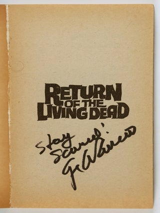 Return of the Living Dead [INSCRIBED]