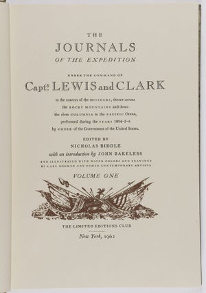 The Journals of the Expedition Under the Command of Capts. Lewis and Clark. 2 Vols.