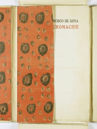Tauromachie. 43 Kupferdruck-Grav&uuml;ren (Tauromachy. 43 Copperplate Gravures)